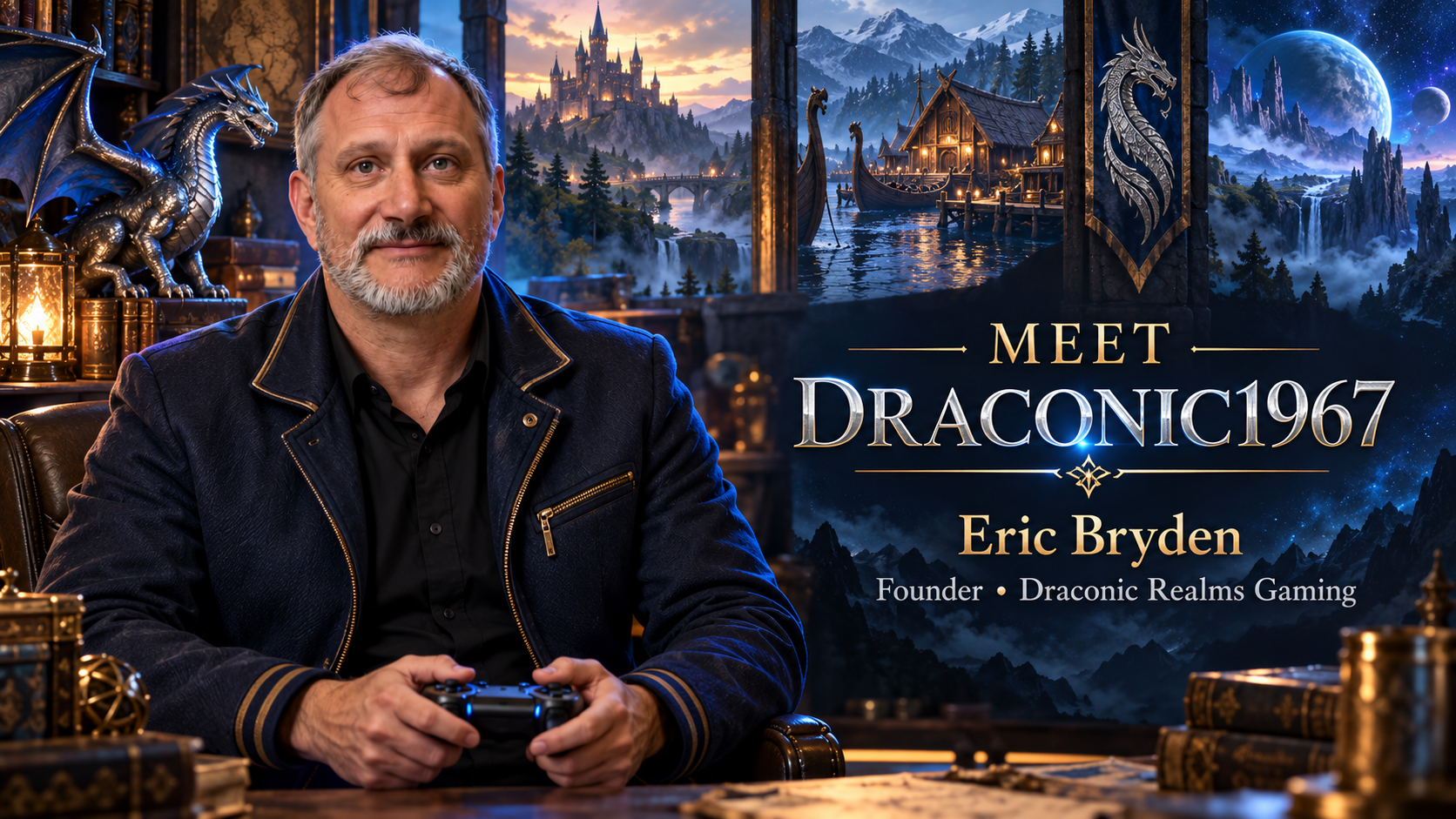 Eric Bryden, founder of Draconic Realms Creations